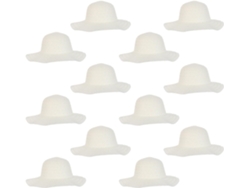 Juego de 12 sombreros de sol para decoración