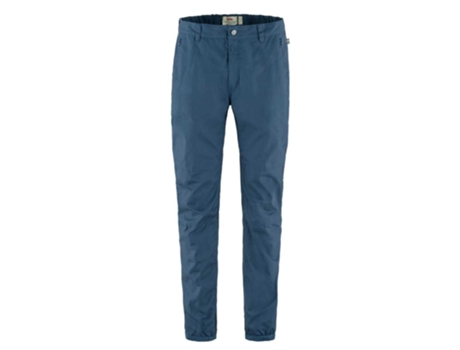 Calça FJÄLLRÄVEN Calça Vardag Azul 46 / Regular Homem