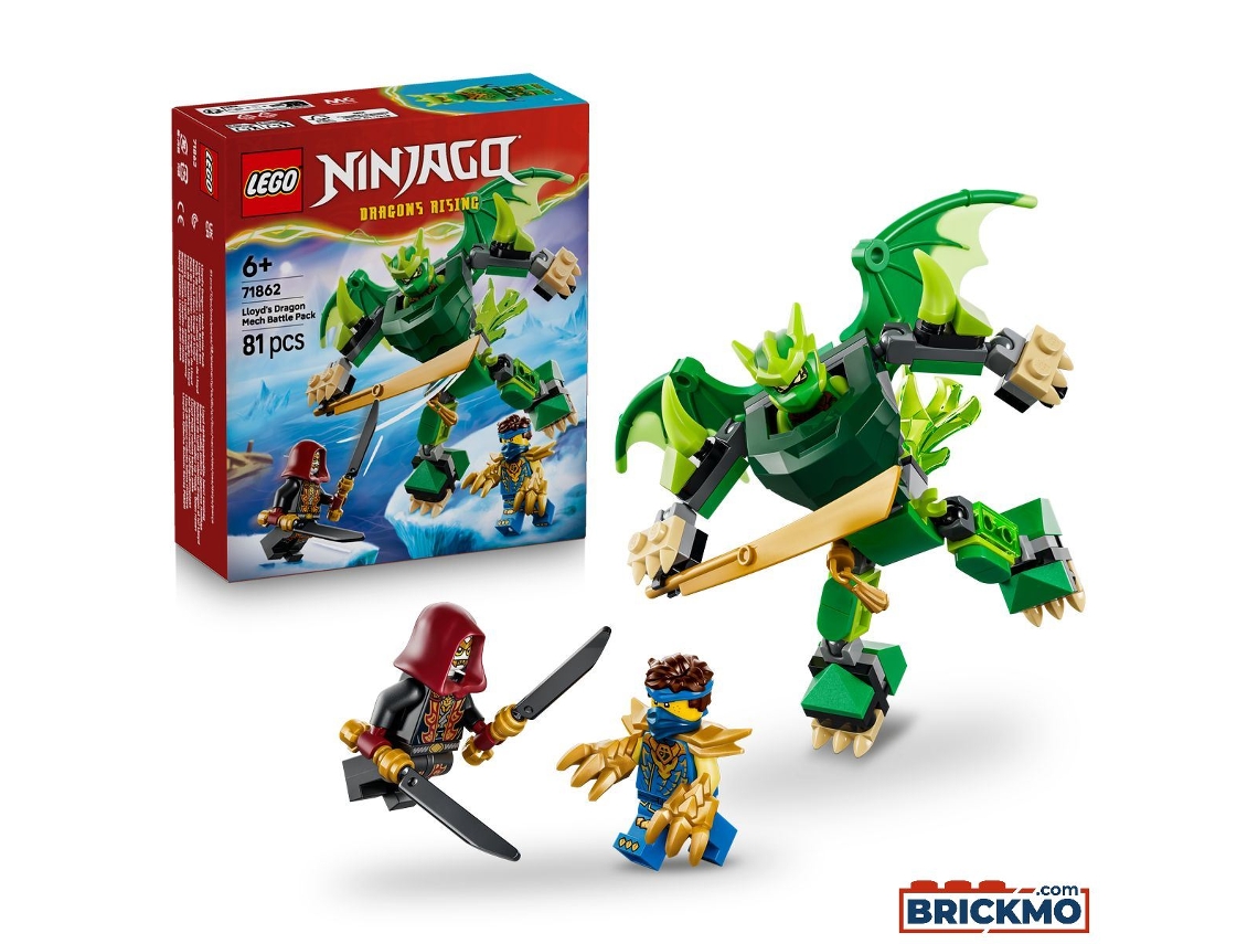 Lego Ninjago 71862 Pack De Combate: Meca Dragón De Lloyd 71862