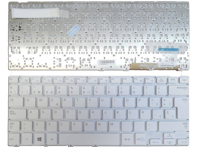 Teclado para Portátil Teclado Portátil Samsung Np915S3G Sn3730W Blanco