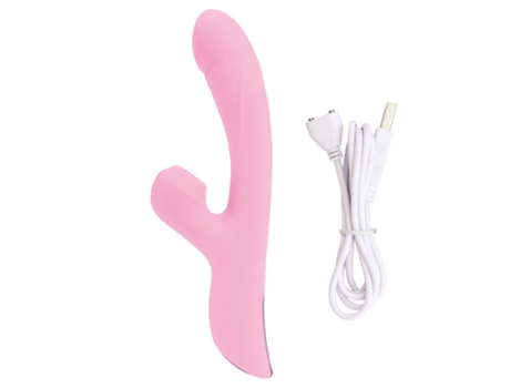 Vibrador de masaje de succión de calentamiento automático para mujeres (rosa) OEMG