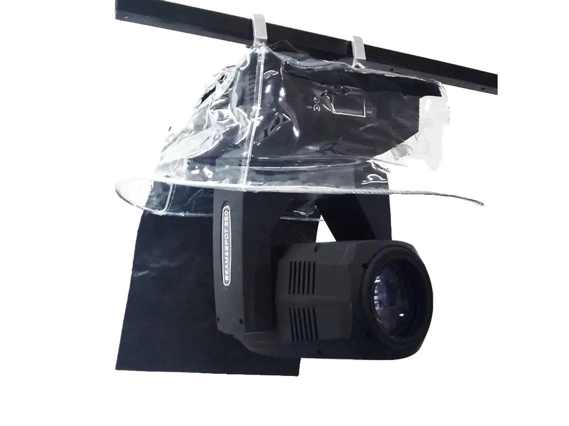Funda impermeable para luces LED de escenario, tela Oxford duradera, ajuste versátil para cabezales móviles y luces PAR, 4 piezas de haz transparente OEM