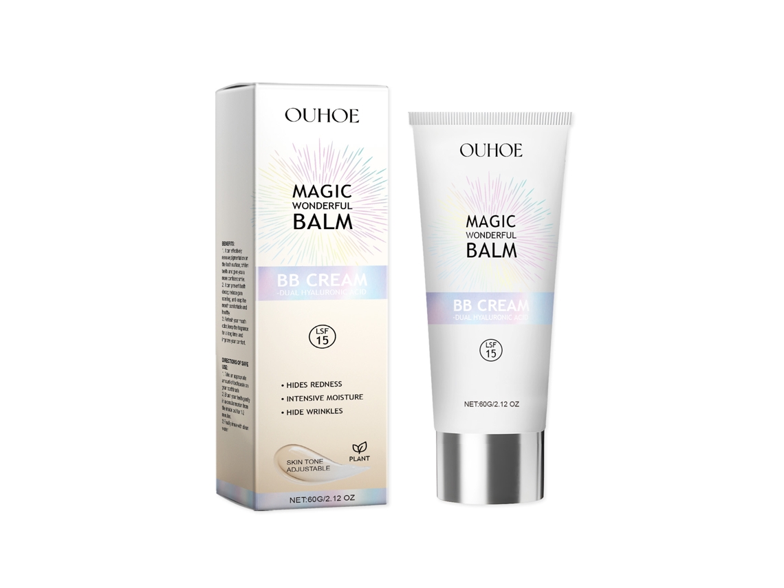 Crema BB ligera Ouhoe para una hidratación diaria natural.
