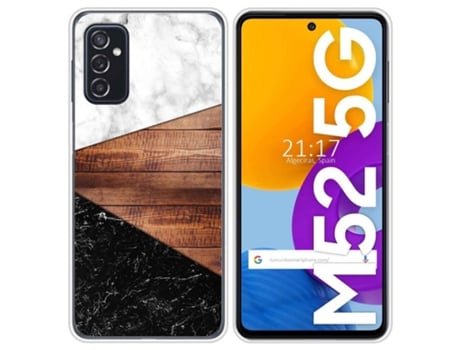 Carcasa Samsung Galaxy M52 5G TUMUNDOSMARTPHONE Dibujos Multicolor