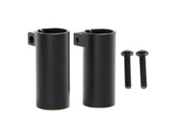 Mali 2pcs Camisa de Eixo Traseiro de Latão com Revestimento Preto Adaptador de Eixo Traseiro para Scx10 Ii Ar44