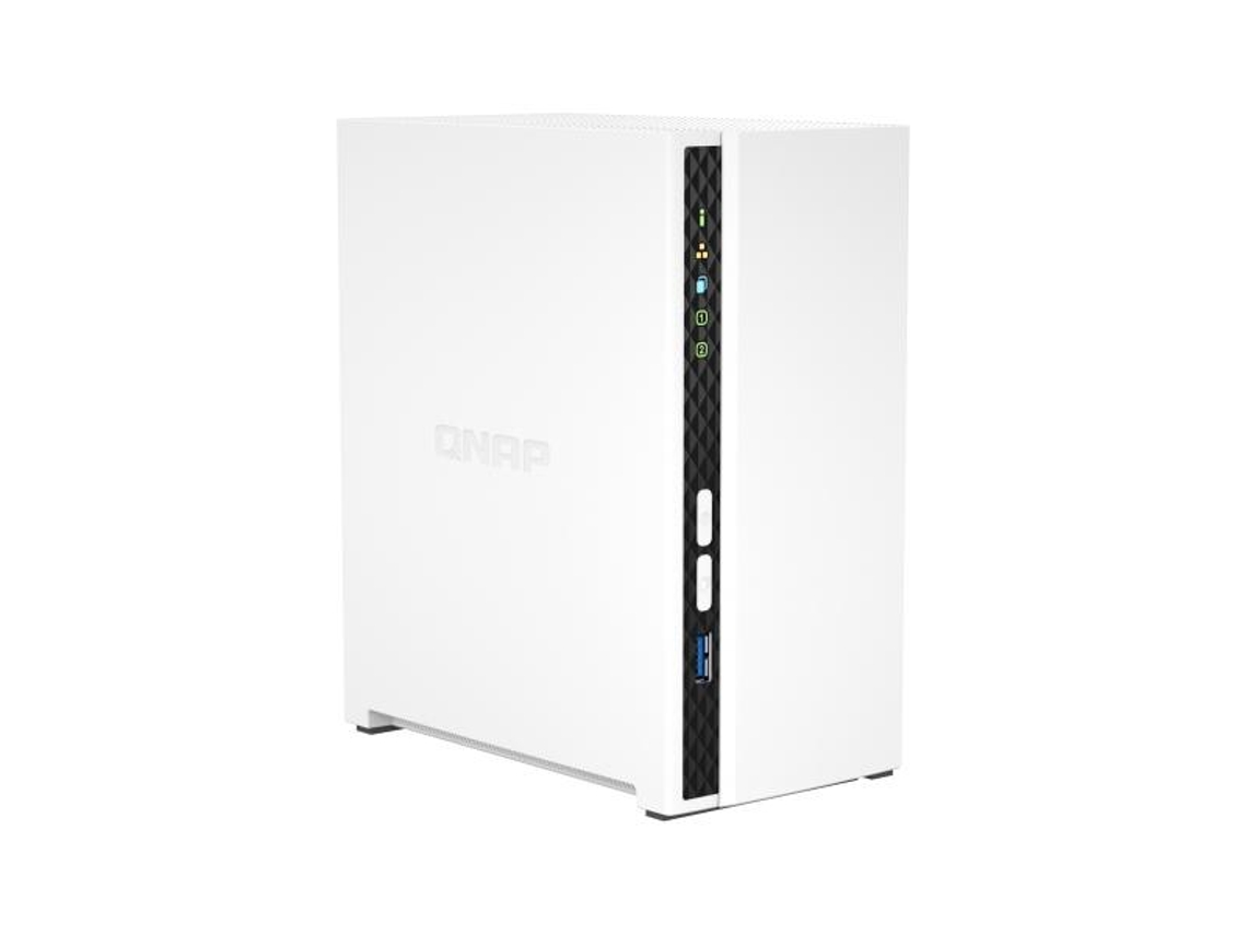 Servidor Mini Tower QNAP Ts-233  (2 GB - Blanco)