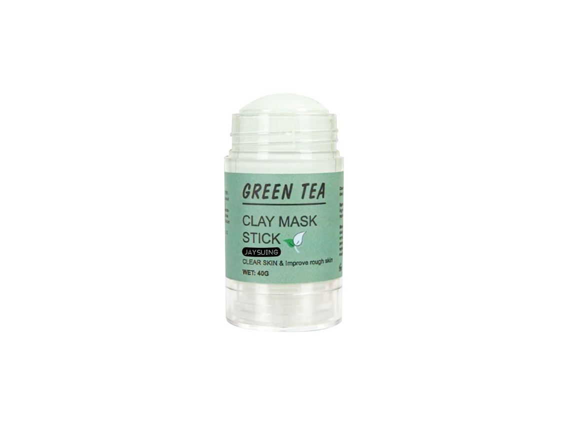Mascarilla facial en barra de arcilla con té verde