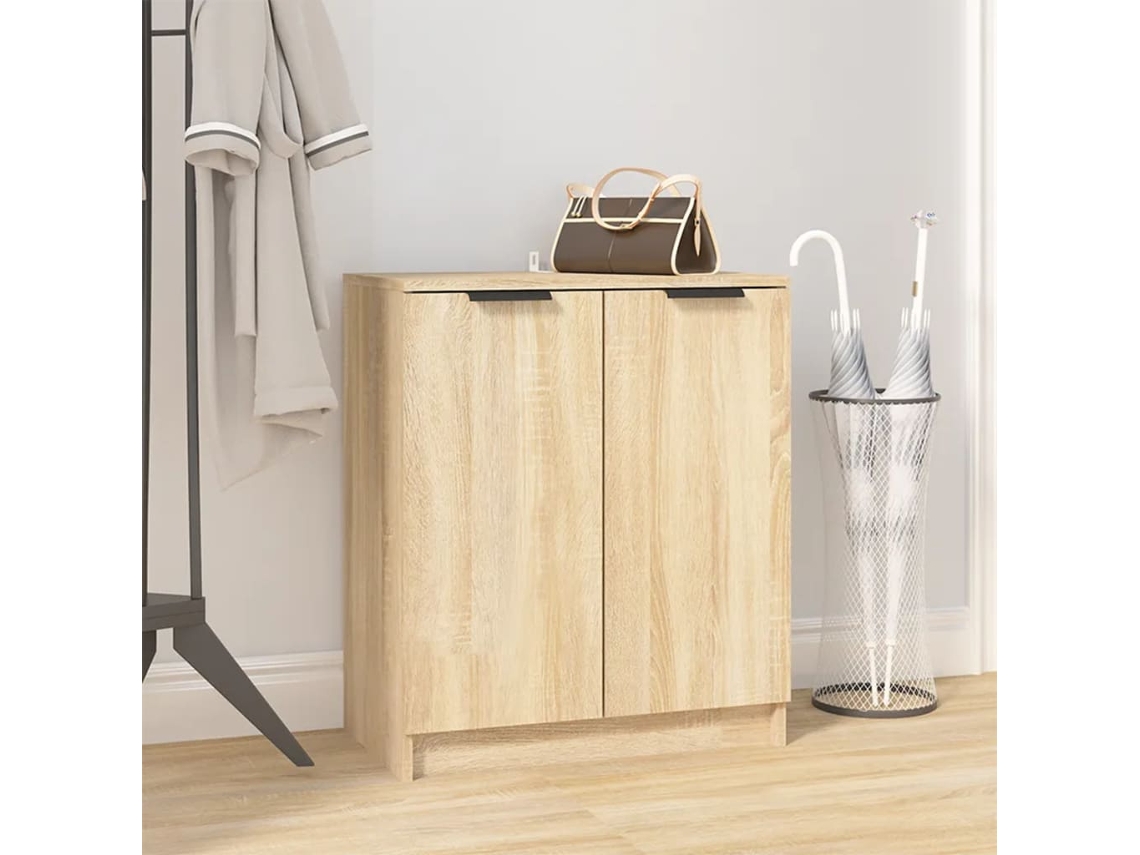 Zapatero Organizador 59X35X70 Cm Derivados de Madera Color Roble Sonoma
