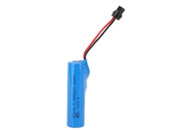 Batería De Litio Rc De 3,7 V Y 1200 Mah Con Conector Sm Negro Para Vehículos Todoterreno: Evita La Sobrecarga Y Los Cortocircuitos.