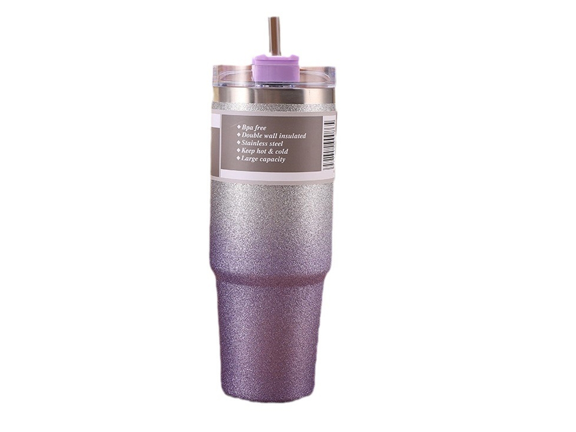 Vaso mezclador magnético automático de 380 ml, funciona con pilas, vaso mezclador eléctrico portátil para el hogar, la oficina y viajes Slowmoose