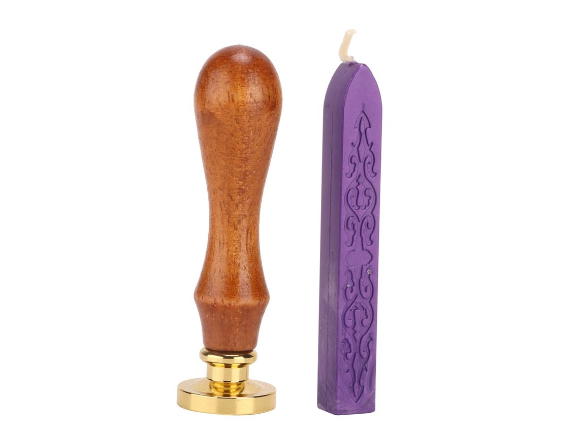 Kit Sencillo De Sellos De Cera Claros Para Manualidades: El Principito, Color Morado Oscuro, Para Invitaciones De Boda.