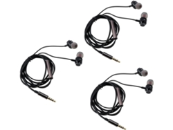 Auriculares Intrauditivos De 3 Piezas Con Control De Graves Profundos Y Diseño Magnético.