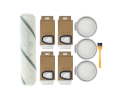 Filtro de cepillo giratorio y bolsa para polvo compatibles con Roborock H7