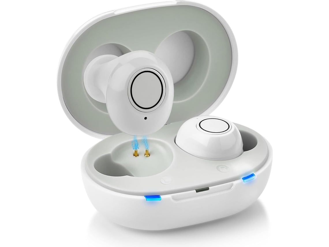 Amplificador Auditivo Digital: Dispositivo De Sonido Personal Intraaural De Última Generación Con Reducción De Ruido (blanco)