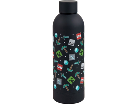 Botella Minecraft Acero Inoxidable 500Ml CONFORHOME