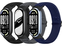 Banda Repuesto Flexible Para Pulsera Inteligente Xiaomi, Tejido Transpirable Sin Hebilla, Cómoda Para Deporte Y Uso Diario.