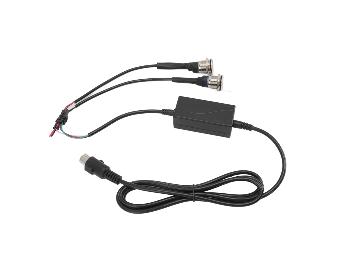 Sensor Táctil Para Control De Elevación De Sofá Eléctrico Con Botones Dobles Y Varilla De Empuje Eléctrica De 5 Pines.