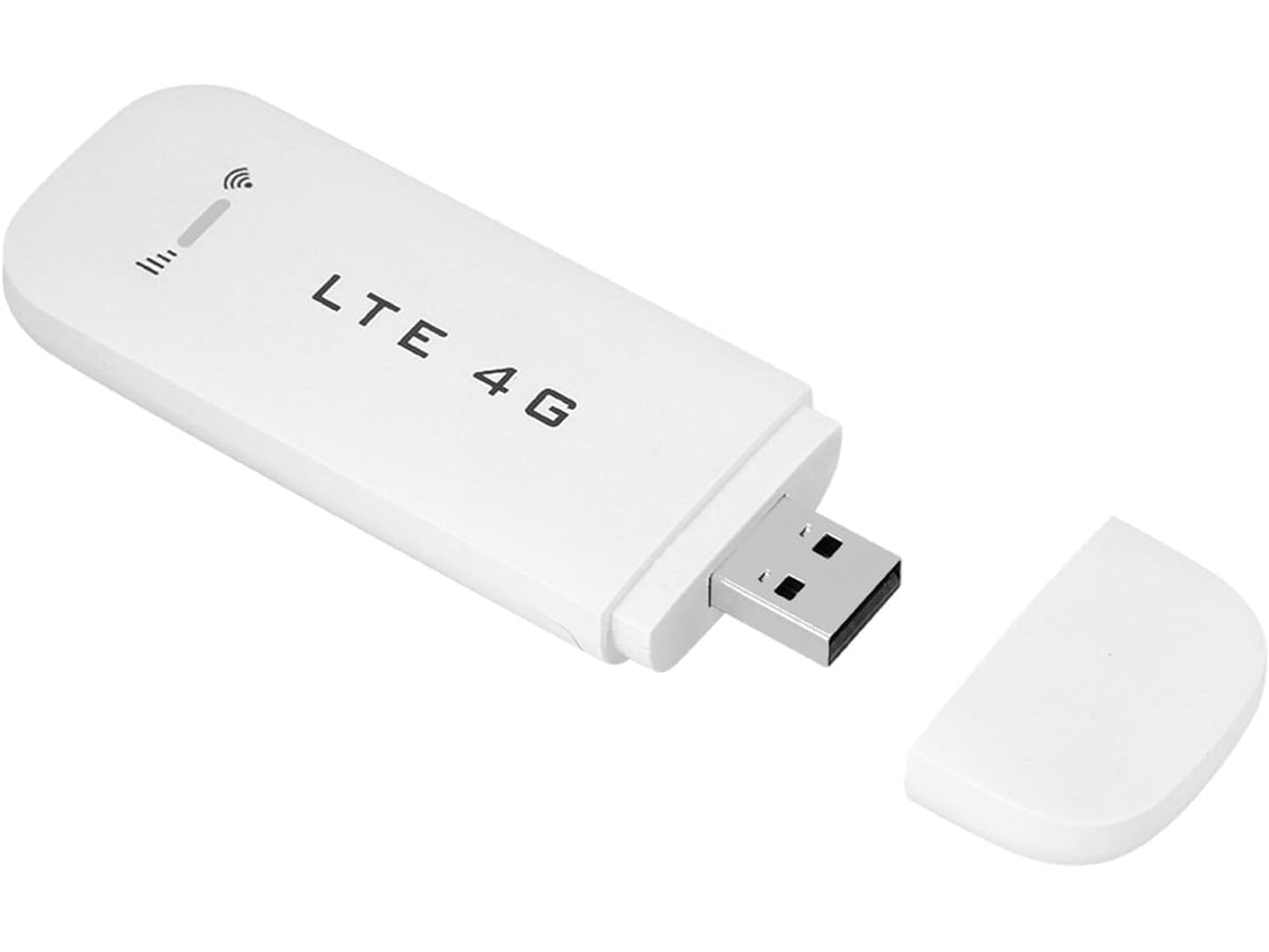 Modem Usb 4g Lte, Roteador Hotspot Wi-fi De 150 Mbps Com Compartilhamento Para Até 8 Usuários, Adapt