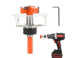 Cortador De Agujeros Ajustable - Herramienta De Carpintería Para Carpinteros, Sierra