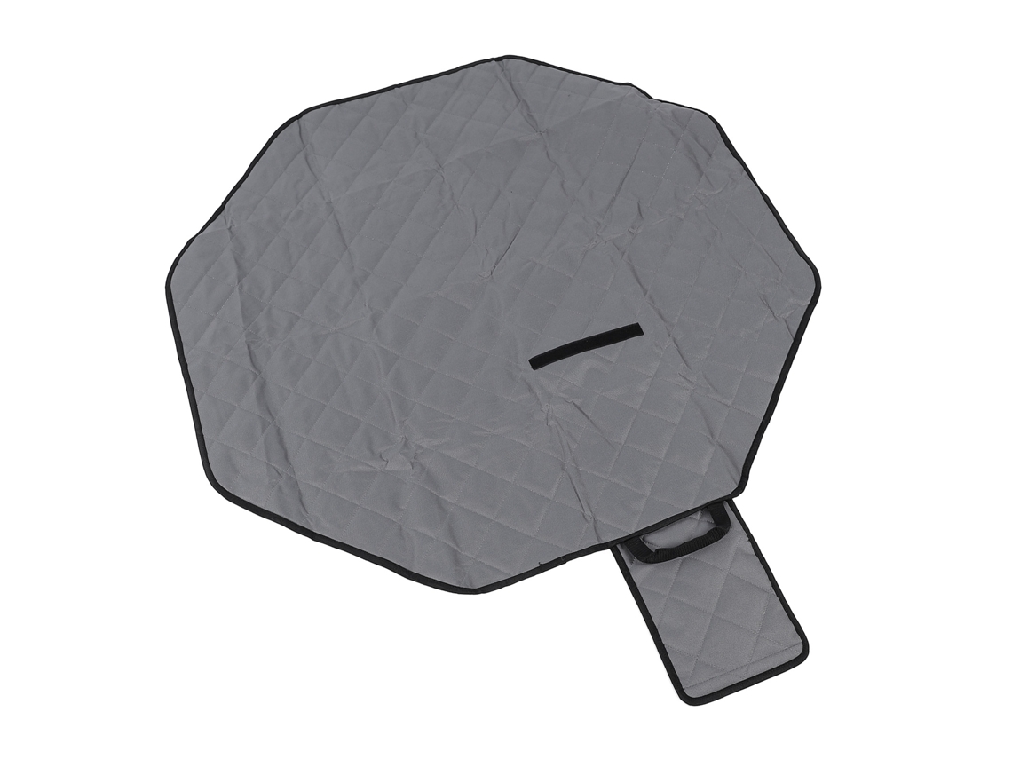 Tapete de entrenamiento para perros grande, lavable, absorbente y antifugas, color gris