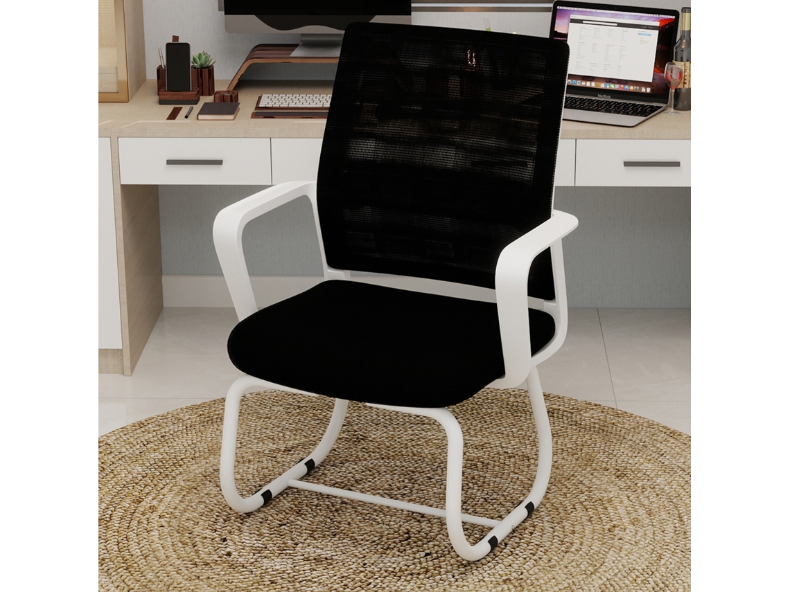 Silla De Oficina Moderna De Metal, Suave Y Cómoda, Varios Colores