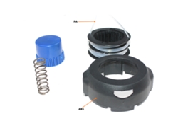 Cabezal de corte T25b T25bb para Husqvarna 115il, 136lic, 136lil, 315ic, 336lic, 520ilx, 520irx, 536l, 536lirxic, 536lil, 536lilx, 536lir Lahdek