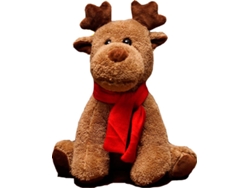 Peluche Alce de Natal (Idade Mínima: 3 anos)