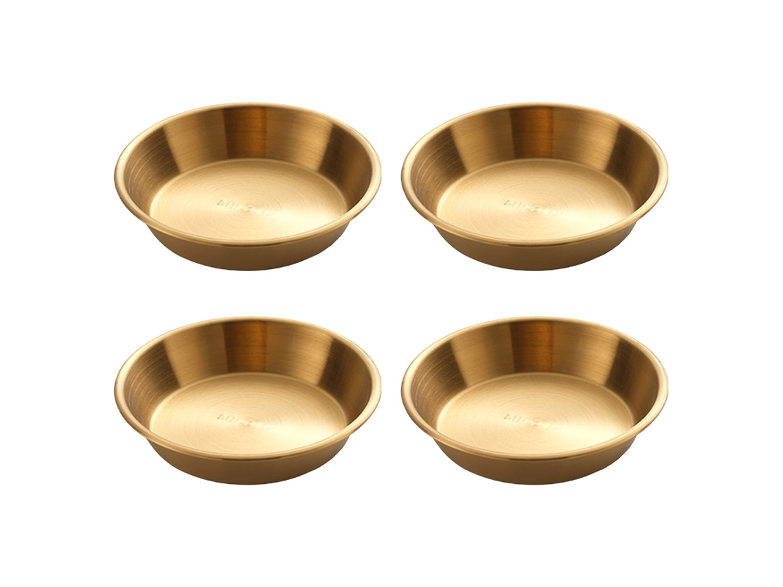 Juego de 4 platos de guarnición coreanos, 2 cm x 7,1 cm MEOIRUERY