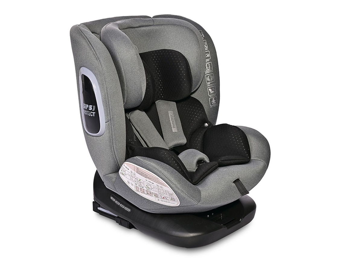 Silla de auto PHOENIX i-size ISOFIX 360 (40-150 cm) de LORELLI Grey Jasper