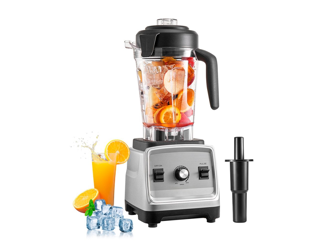 Licuadora profesional Tekmaquinas de 2,5 l y 1600 W con cuchillas de acero