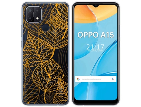 Carcasa Oppo A15 TUMUNDOSMARTPHONE Dibujos Transparente Multicolor