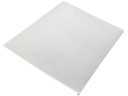 EMUCA Protector Inferior para Mueble de Cocina- Placa de 16Mm- Módulo de 1.000Mm- 968X580Mm- Plástico y Aluminio- Aluminio natural