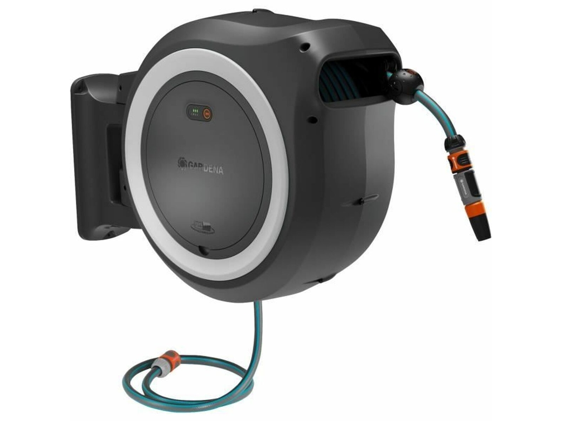 Portamanguera GARDENA RollUp Ø 13 mm Plástico 61 cm Automático De pared 35 m