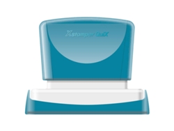 Quix Sello Personalizado X'STAMPER (Azul - 36 X 61 Mm)