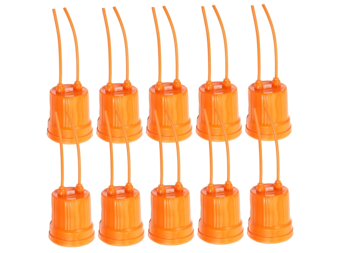 10 Portalámparas Impermeables Con Base Para Bombilla Y Cable Para Decoración.
