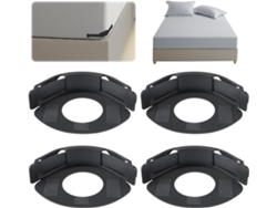 Los soportes para hojas Digitallab mantienen las hojas seguras y firmes, paquete de 4 (gris)