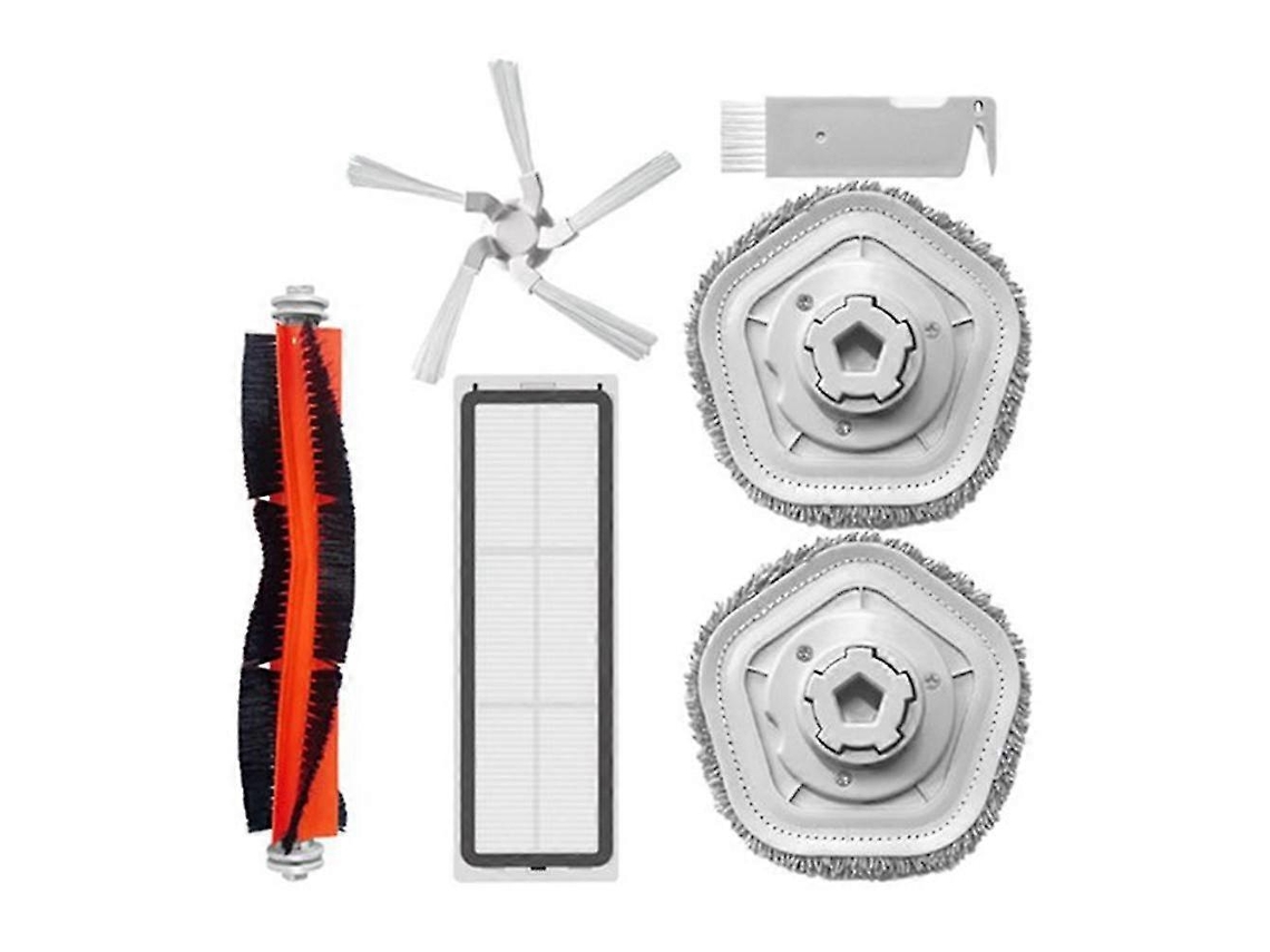 Piezas Para El Robot Aspirador Autolimpiante Bot W10 W10 Pro: Cepillo Lateral Principal, Filtro Hepa, Almohadillas De Fregado._ptg
