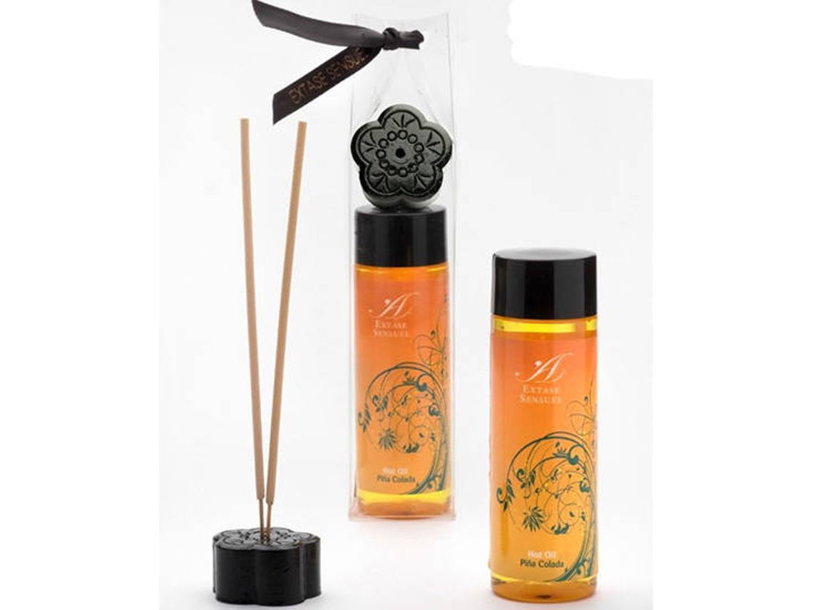 Aceite de Masaje EXTASE SENSUAL Extra Caliente Piña Cola