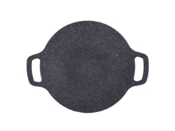 Sartén Coreana Antiadherente Para Barbacoa Con 6 Capas, 34 Cm, Redonda, Para Cocinar En Interiores Y Exteriores.