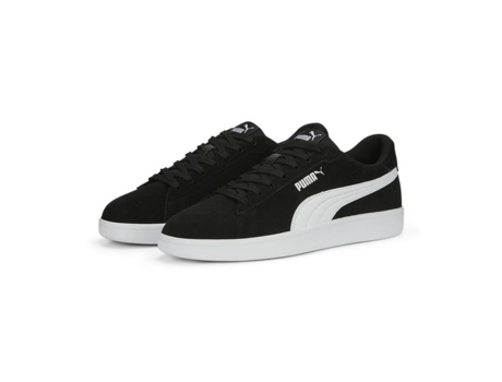 Zapatillas Unisex PUMA Smash Piel Negro (40)