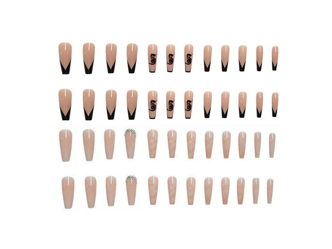 Dos juegos de pegatinas para uñas estilo ballet, herramientas decorativas para uñas NEVEANCE
