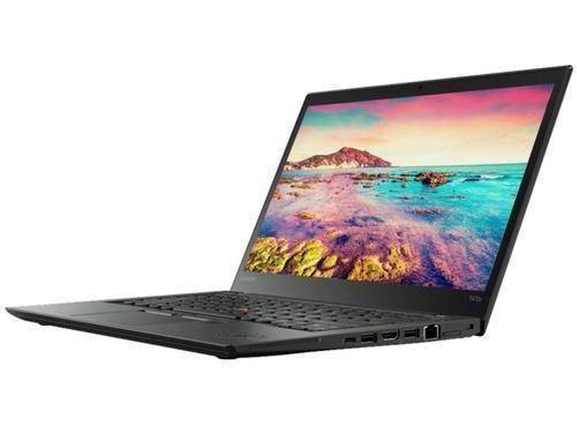 Portátil LENOVO THINKPAD T470s i7 (Recondicionado Como Nuevo - 14'' - Intel i7-6600U - RAM: 4 GB - 120 GB SSD - Intel HD Graphics)