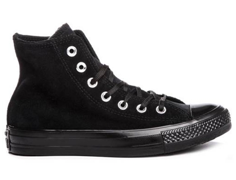 Zapatillas Deportivas CONVERSE Chuck Taylor All Star Mono Plush Suede Mujer (Negro - Material Sintético -36)