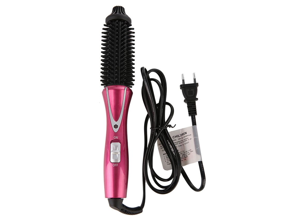 Rizador De Pelo Eléctrico Plegable Cepillo Peine Herramienta Portátil De Belleza Para El Cabello