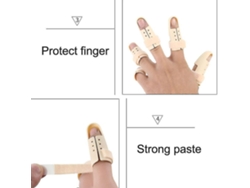 Splint Para Dedos Ajustável Multitamanho Protetor Alívio De Dor Artrite Lesão Articular