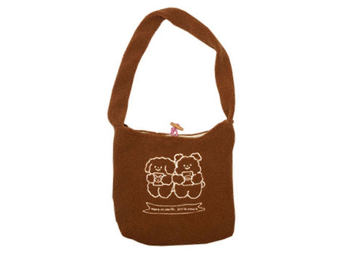 Mochila escolar para niñas: suave y esponjosa, con forma de oso, de gran capacidad y muy bonita.