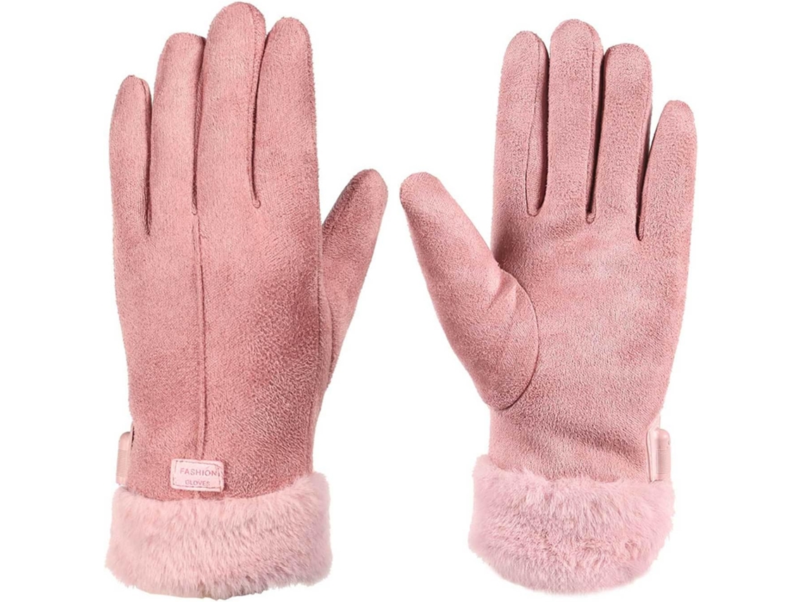 Guantes de trabajo calefactables, ergonómicos, para mujer, compatibles con pantallas táctiles, Jortmrd