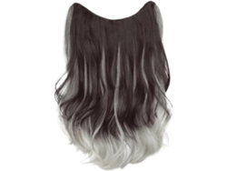 Peluca De Moño, Peluca De Una Pieza Para Mujer, Extensión De Cabello Largo Y Rizado, Efecto Esponjoso.