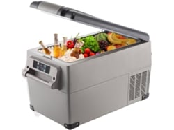 Mini Nevera Portátil 12/24v y 220v con Control Digital, LED y Enfriamiento Rápido Tekmaquinas