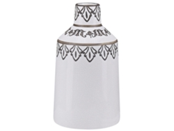 Jarra De Flores Amisos Grés 25 Cm Branco